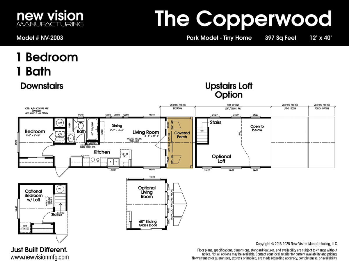 The Copperwood by New Vision Floorplan of The Copperwood by New Vision
