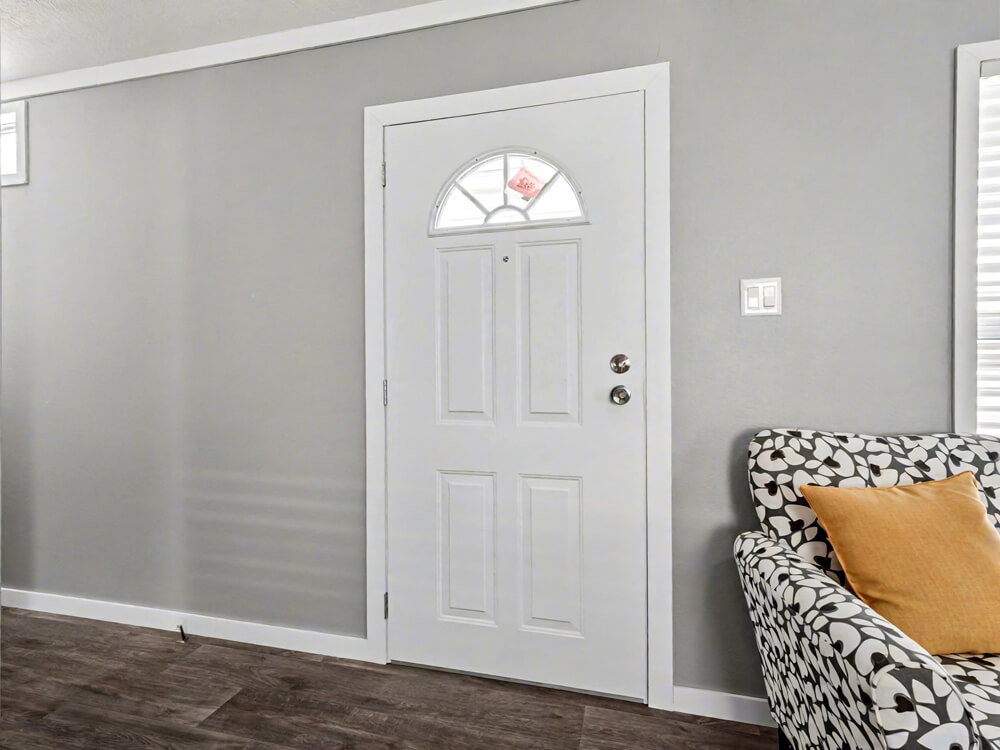 The Declaration by New Vision Manufacturing Front entry of The Declaration - 16x76 3 Bedroom Home for Sale