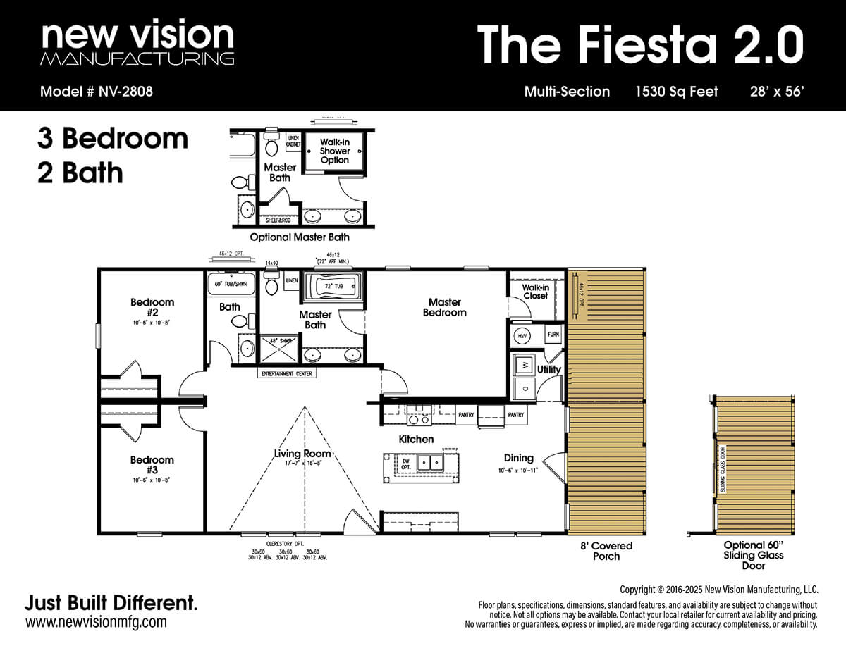 Floorplan of Fiesta 2.0