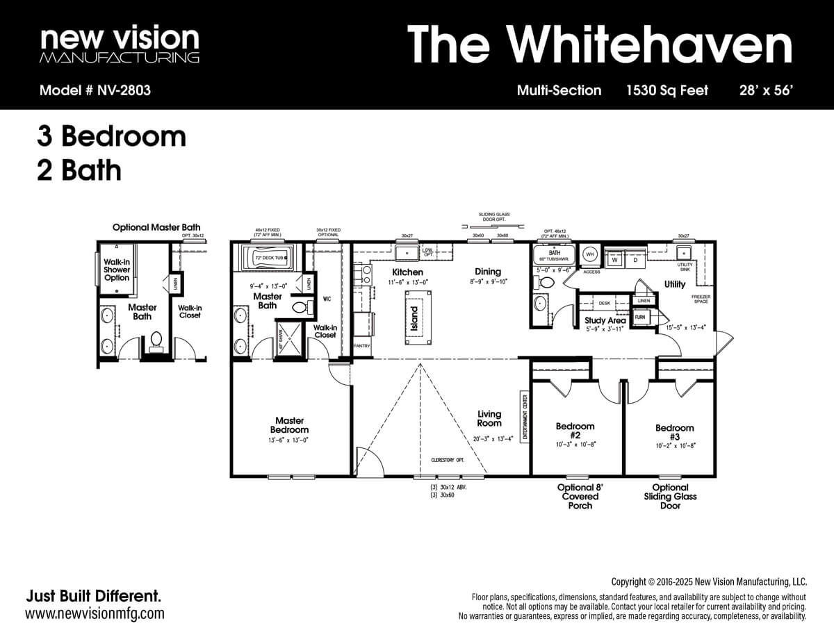Floorplan of the Whitehaven